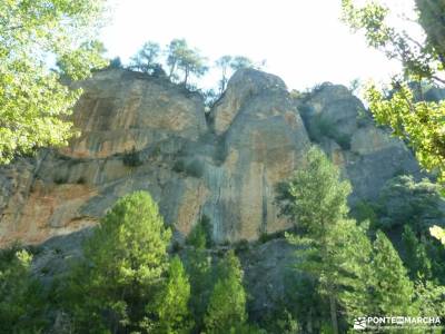 Río Escabas-Serranía Cuenca; viajes puente de la constitucion vacaciones caños de meca valles occ